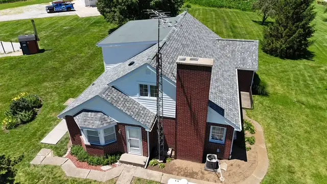 Farmhouse Roof and Siding Renovation in Wingate — wingate in