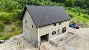 New Construction Roofing Installation in Metamora, Indiana — steep-slope roofing