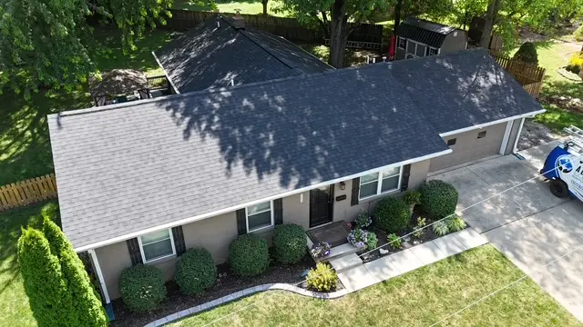 Roof Replacement Project in Danville, Indiana — roof deck inspection
