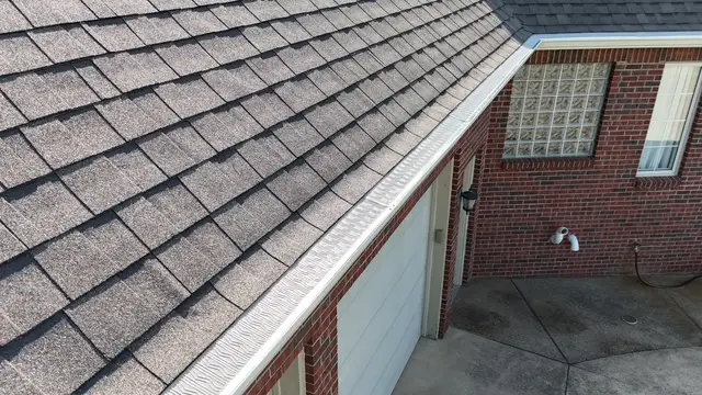 Roof Replacement and Gutter Upgrade in Lebanon — seamless gutters
